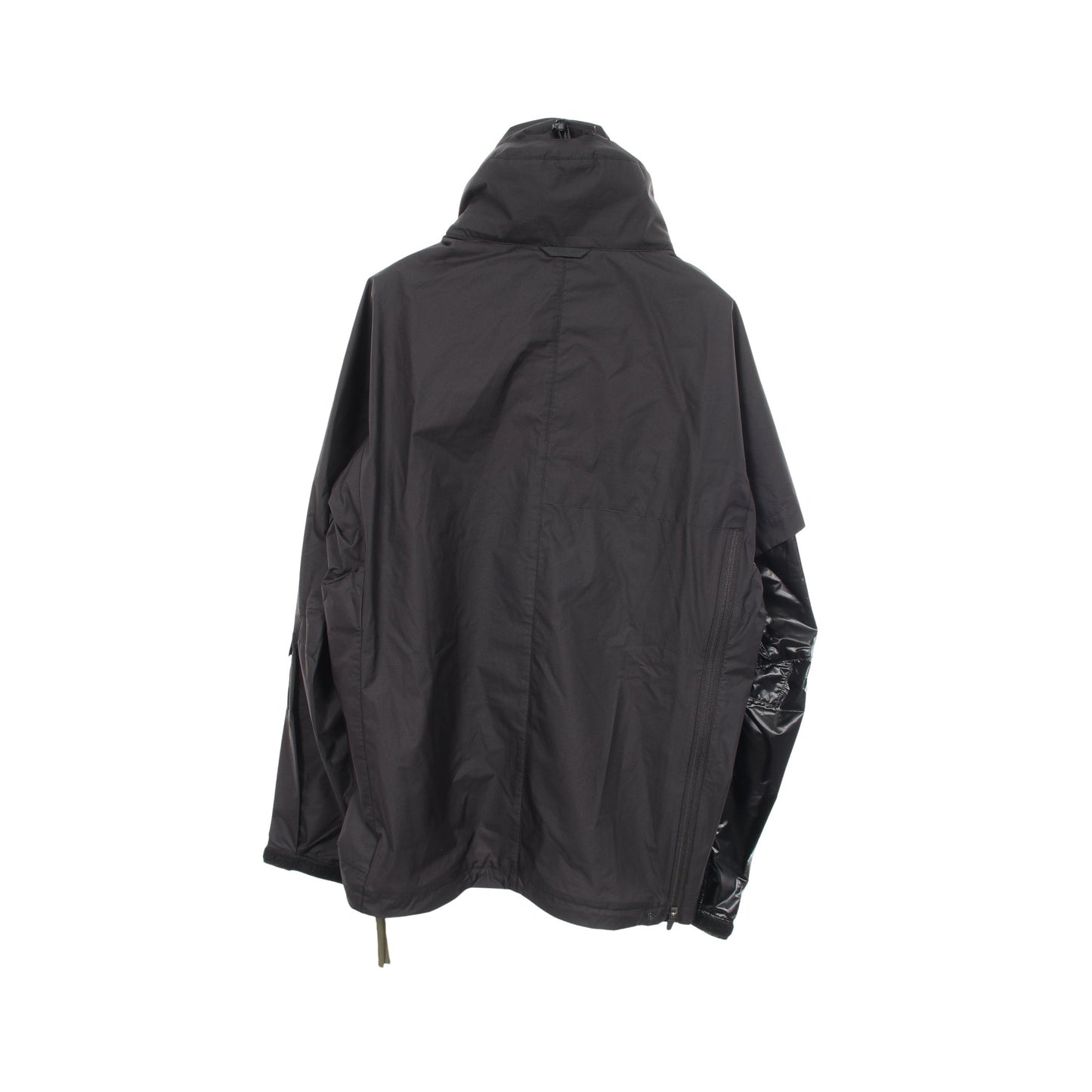 WINDSTOPPER INTEROPS フード付き ナイロンジャケット ナイロン ブラック アクロニウム