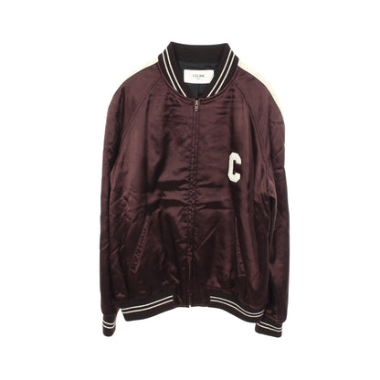 SOUVENIR TEDDY JACKET 中綿 ブルゾン レーヨン ダークブラウン セリーヌ