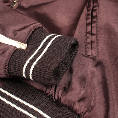 SOUVENIR TEDDY JACKET 中綿 ブルゾン レーヨン ダークブラウン セリーヌ