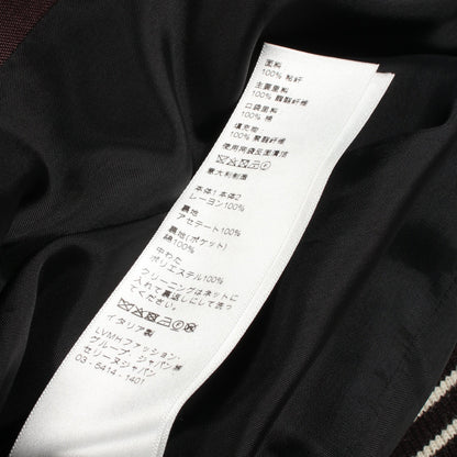 SOUVENIR TEDDY JACKET 中綿 ブルゾン レーヨン ダークブラウン セリーヌ