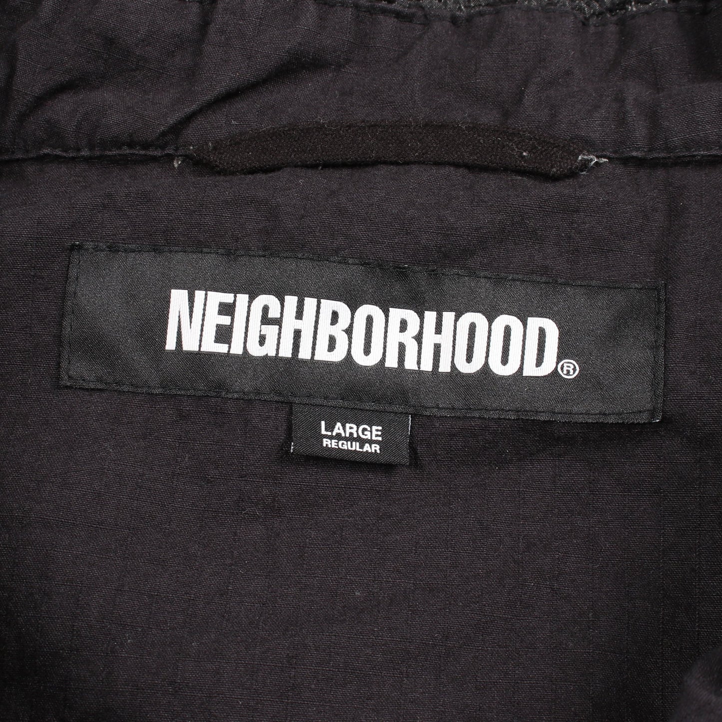 JQ SHEMAGH SMOCK JACKET 25SS フード付き スモック ジャケット コットン グレー ブラック ネイバーフッド