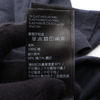 25SS スパイラルクレスト ミディアムフィット ヴィンテージ加工 半袖Tシャツ コットン ブラック マルチカラー バレンシアガ
