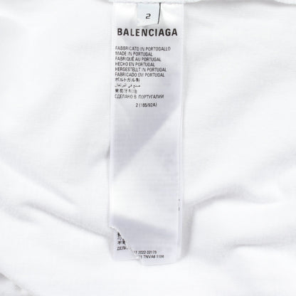 BALENCIAGA × adidas トレフォイル 半袖Tシャツ コットン ホワイト バレンシアガ