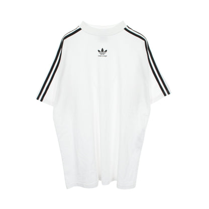 BALENCIAGA × adidas トレフォイル 半袖Tシャツ コットン ホワイト バレンシアガ