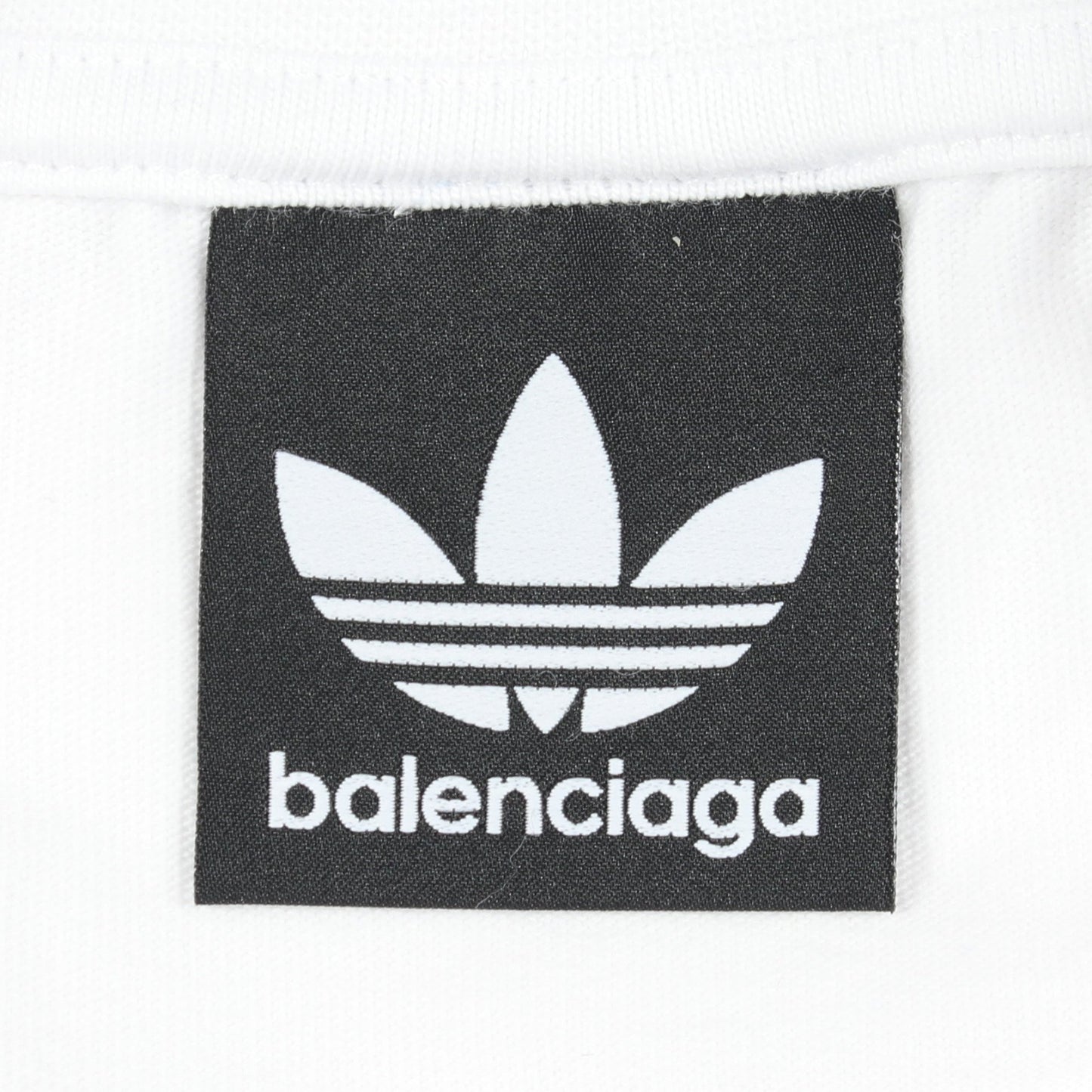 BALENCIAGA × adidas トレフォイル 半袖Tシャツ コットン ホワイト バレンシアガ
