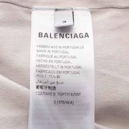 BALENCIAGA × BFRND LIMITED EDITION 半袖Tシャツ コットン ライトグレー マルチカラー バレンシアガ