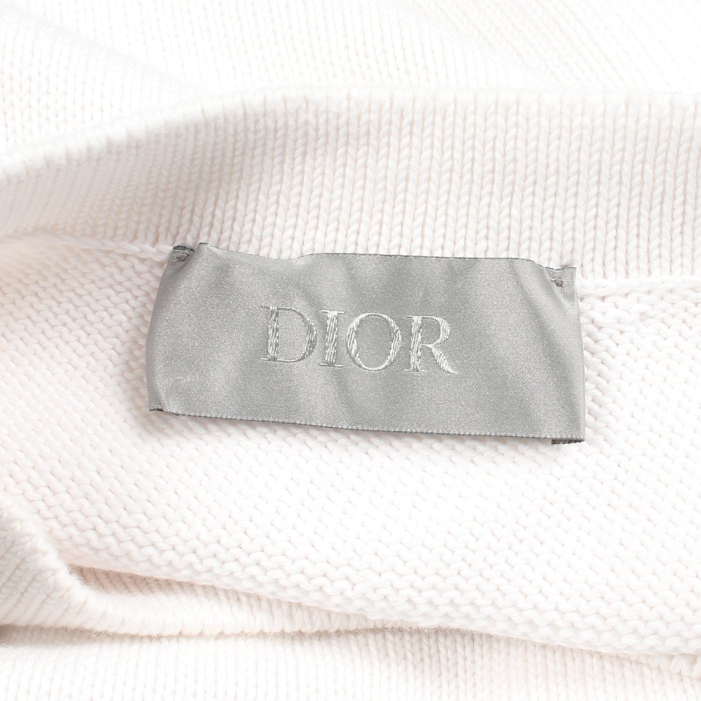 DIOR × DUNCAN GRANT ニット コットン ホワイト ディオール