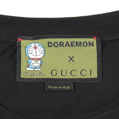 GUCCI × ドラえもん 半袖Tシャツ コットン ブラック グッチ