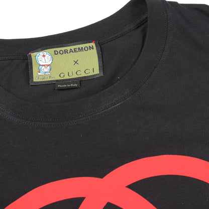 GUCCI × ドラえもん 半袖Tシャツ コットン ブラック グッチ