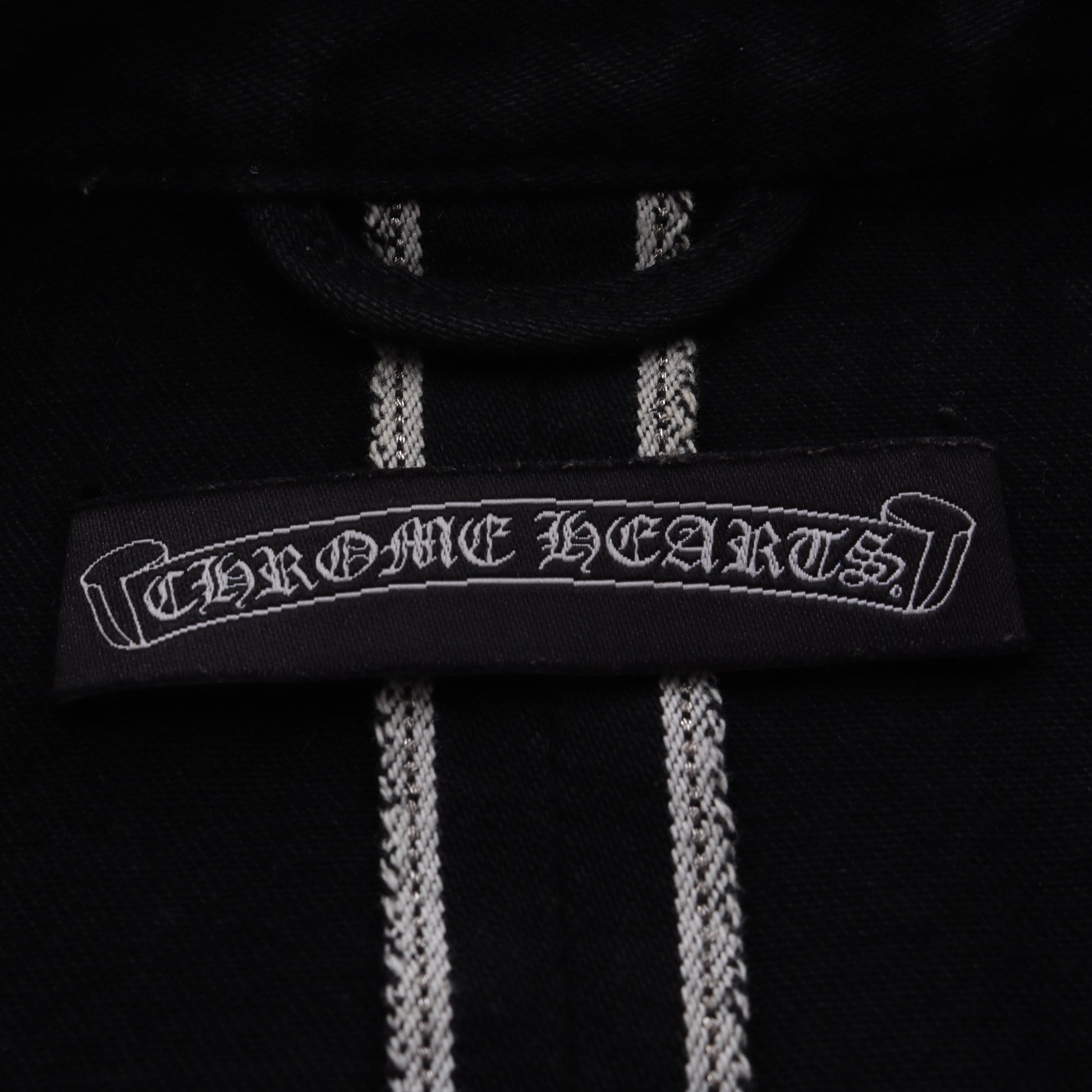 クロスボールボタン クロスパッチ ウェスタンシャツジャケット シャツ コットン ブラック クロムハーツ トップス Chrome Hearts