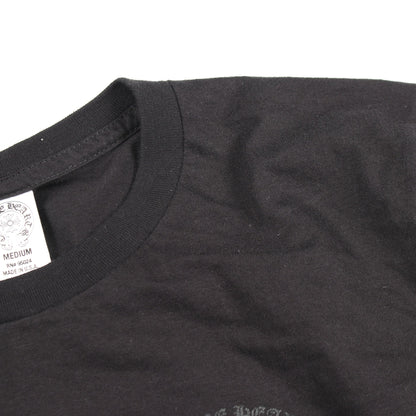 CHプラス バックプリント 長袖Tシャツ コットン ブラック クロムハーツ