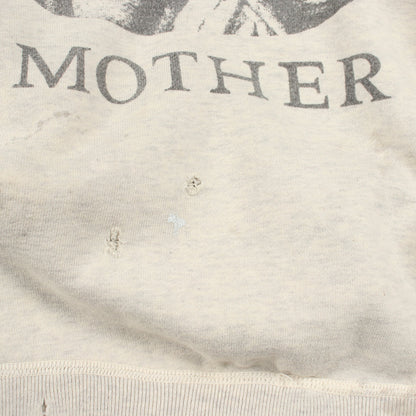 MOTHER ヴィンテージ加工 スウェットシャツ コットン オフホワイト セント マイケル