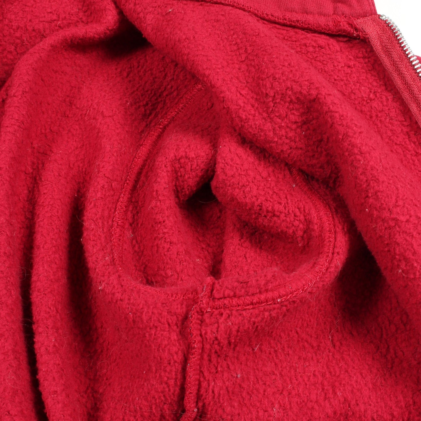 Repeat Zip Up Hooded Sweatshirt パーカー コットン レッド シュプリーム