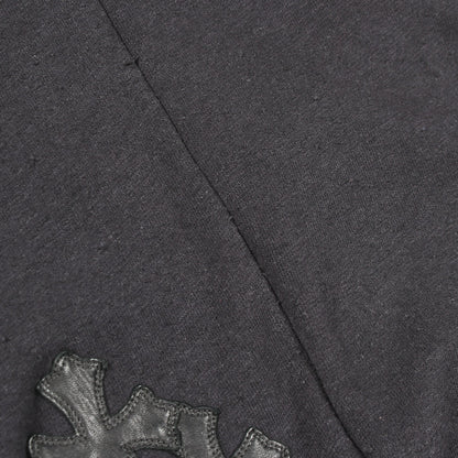 Y NOT 12クロスパッチ フーディー プルオーバーパーカー コットン レーヨン ダークグレー クロムハーツ トップス Chrome Hearts
