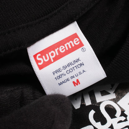 Supreme × BLESS プリント 半袖Tシャツ コットン ブラック シュプリーム トップス Supreme
