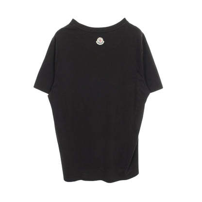 ロゴプリント 半袖Tシャツ コットン ブラック モンクレール