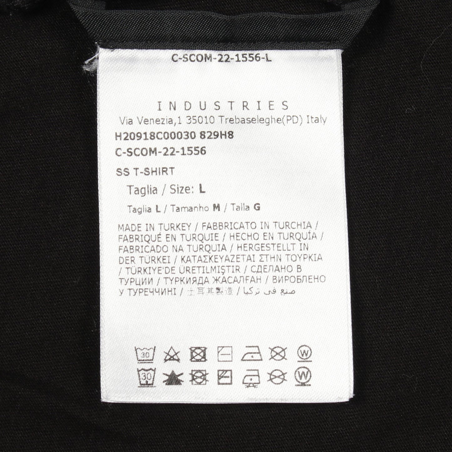 ロゴプリント 半袖Tシャツ コットン ブラック モンクレール