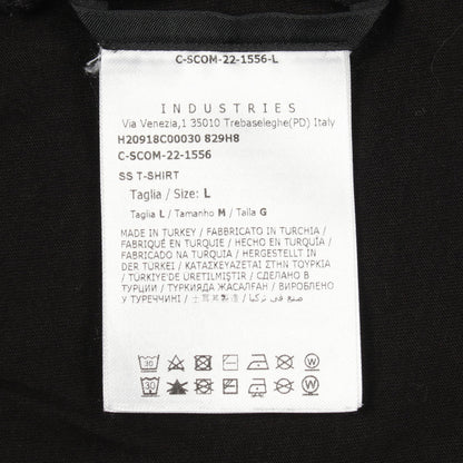 ロゴプリント 半袖Tシャツ コットン ブラック モンクレール