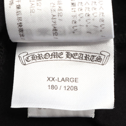ネックロゴ ポケット 半袖Tシャツ コットン ブラック クロムハーツ