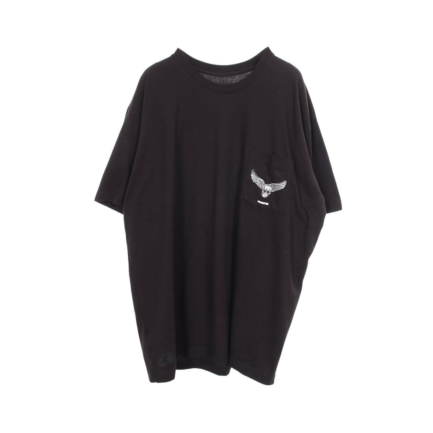 FOTI バックプリント 半袖Tシャツ コットン ブラック クロムハーツ