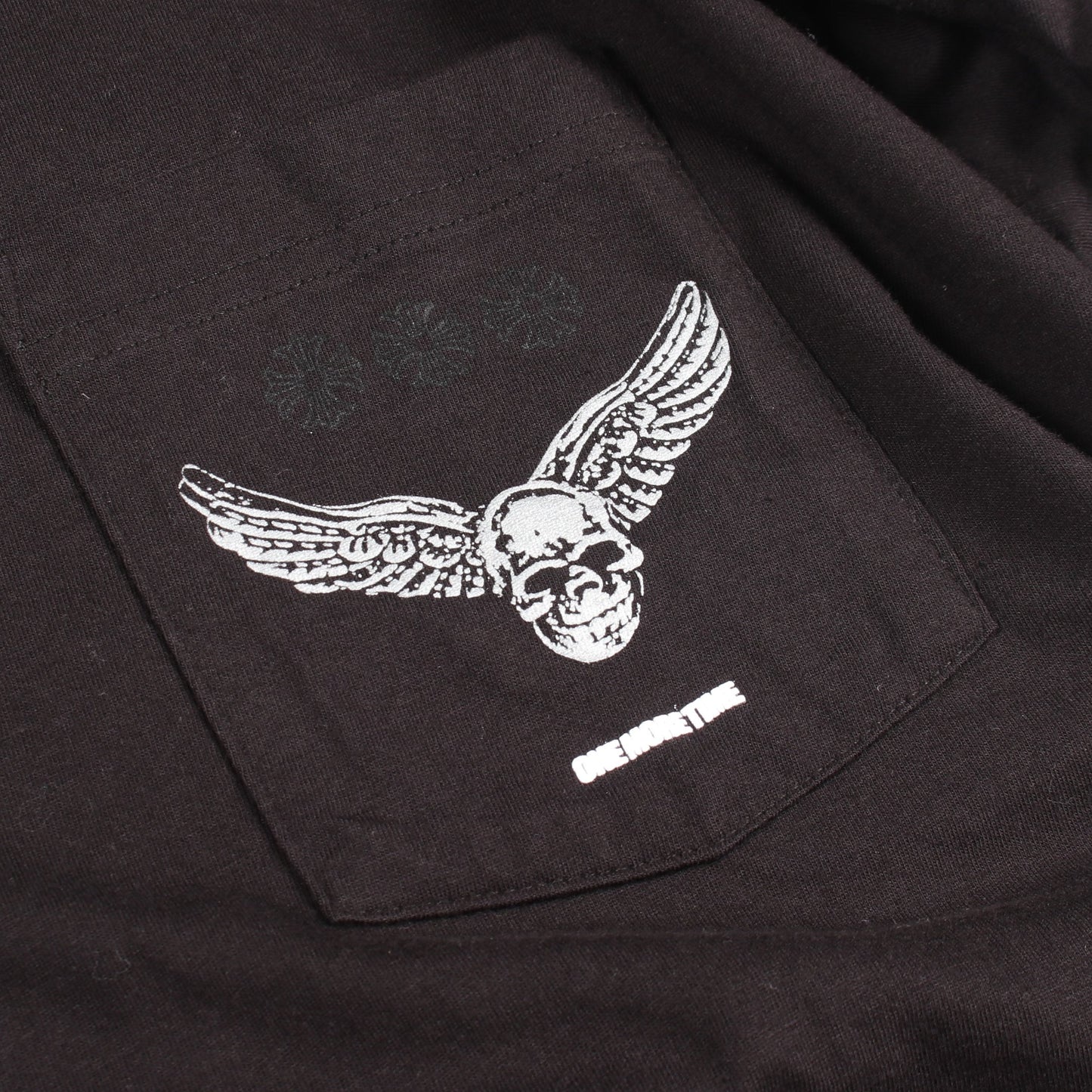 FOTI バックプリント 半袖Tシャツ コットン ブラック クロムハーツ