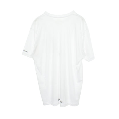 ネックロゴ ポケット付き 半袖Tシャツ コットン ホワイト クロムハーツ