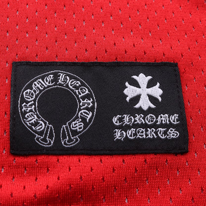 Chrome Hearts × MATTY BOY TEAM リバーシブル メッシュ タンクトップ ナイロン レッド ホワイト クロムハーツ