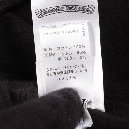 アームロゴ プルオーバーパーカー コットン ブラック ブルー クロムハーツ トップス Chrome Hearts