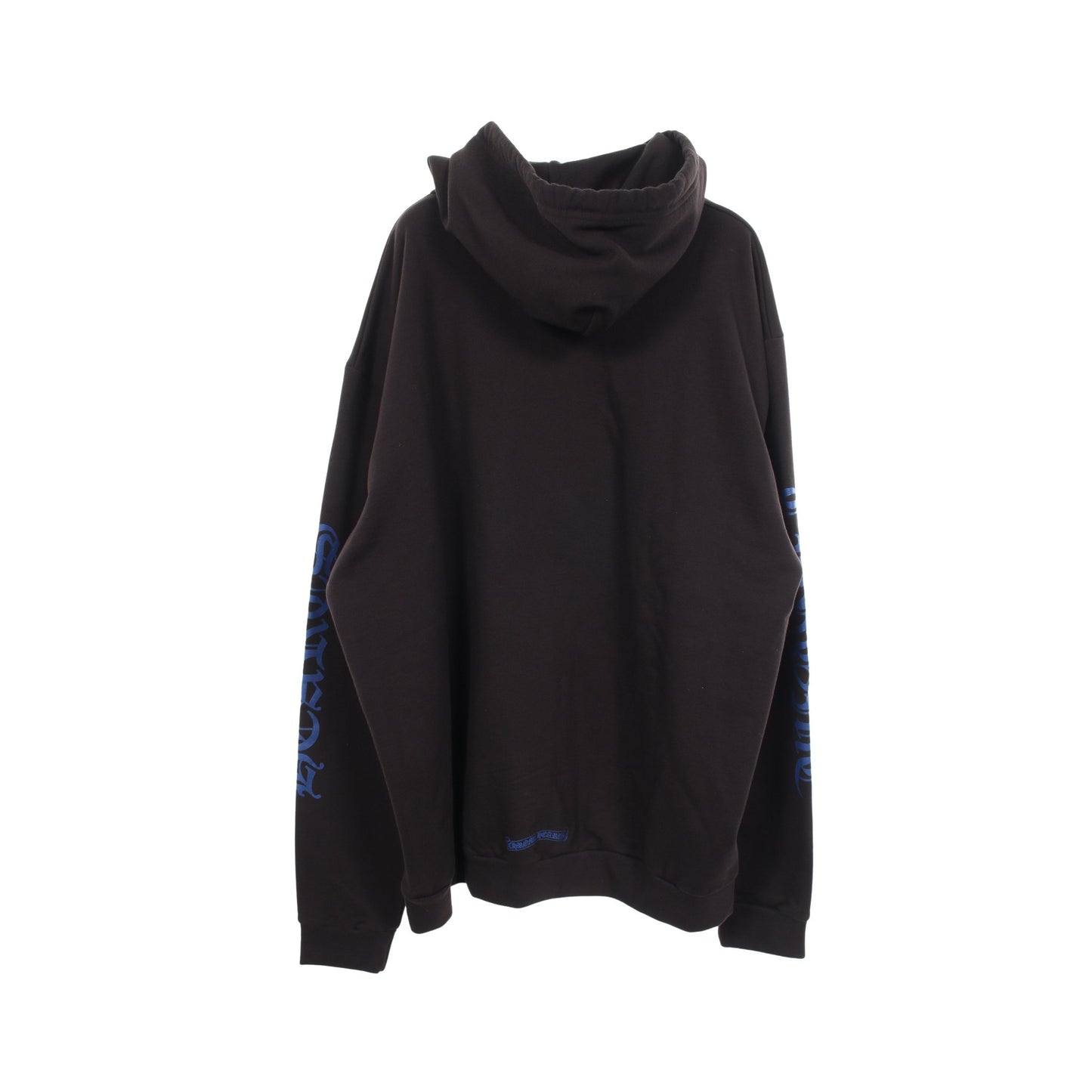 アームロゴ プルオーバーパーカー コットン ブラック ブルー クロムハーツ トップス Chrome Hearts