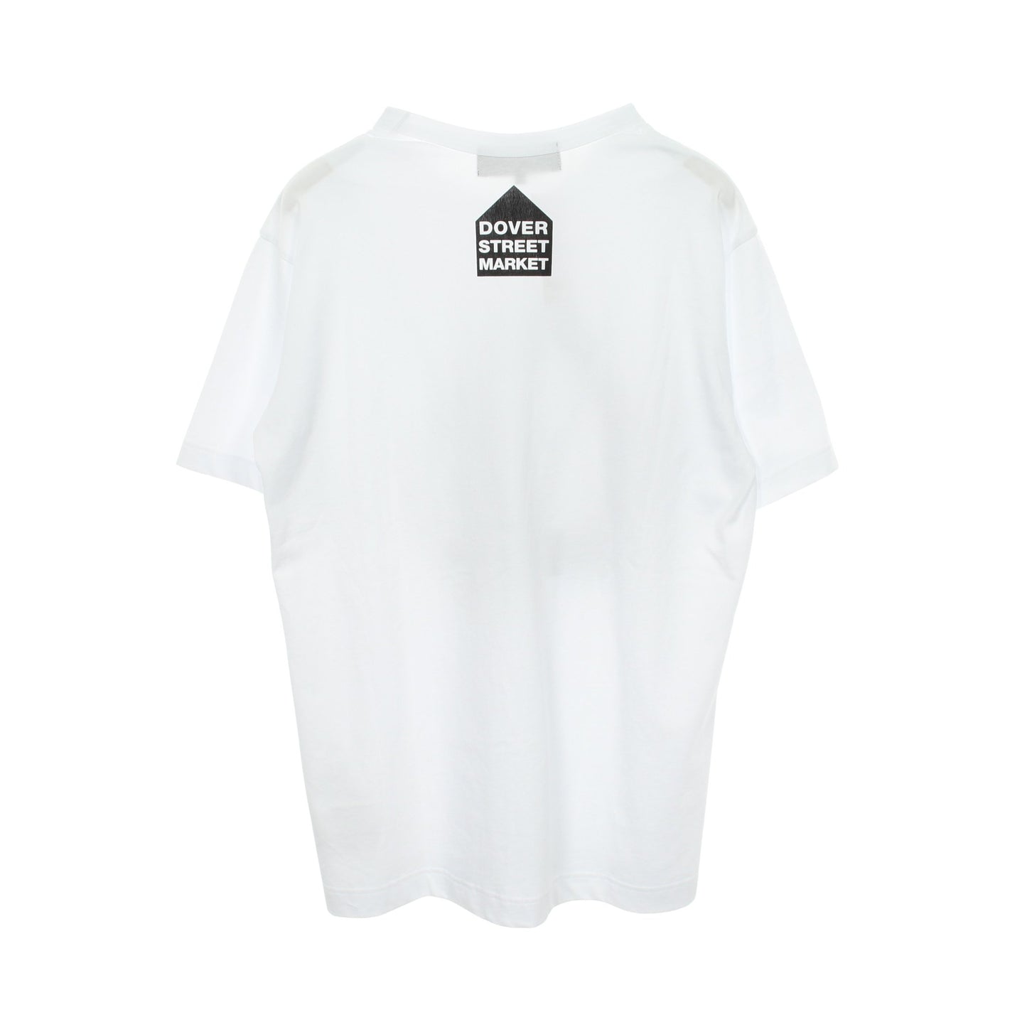 Comme des Garcons × Chrome Hearts × DOVER STREET MARKET 半袖Tシャツ コットン ホワイト ブラック コムデギャルソン