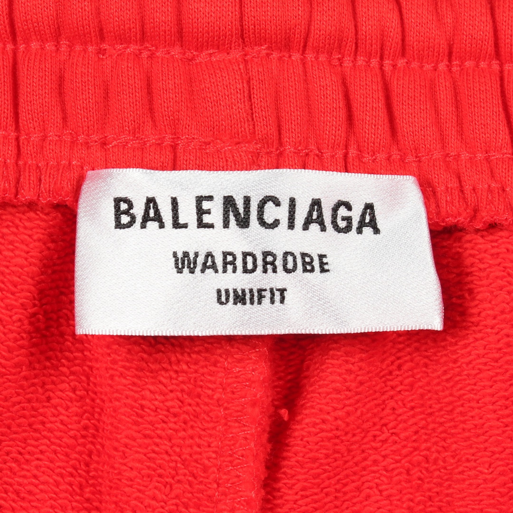 WARDROBE UNIFIT キャンペーンロゴ ハーフ スウェットパンツ コットン