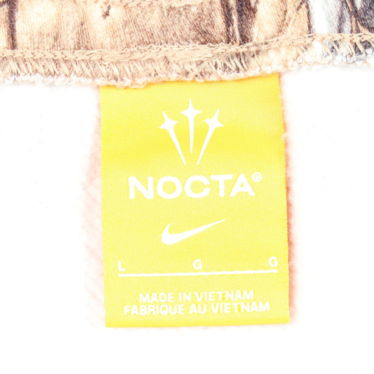 Chrome Hearts × NIKE × Drake NOCTA 総柄 スウェットパンツ コットン ブラウン マルチカラー クロムハーツ