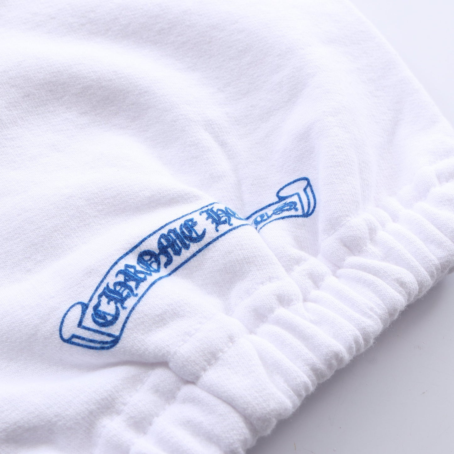 ホースシュー CHプラス オールドイングリッシュ スウェットパンツ コットン ホワイト ブルー クロムハーツ ボトムス Chrome Hearts
