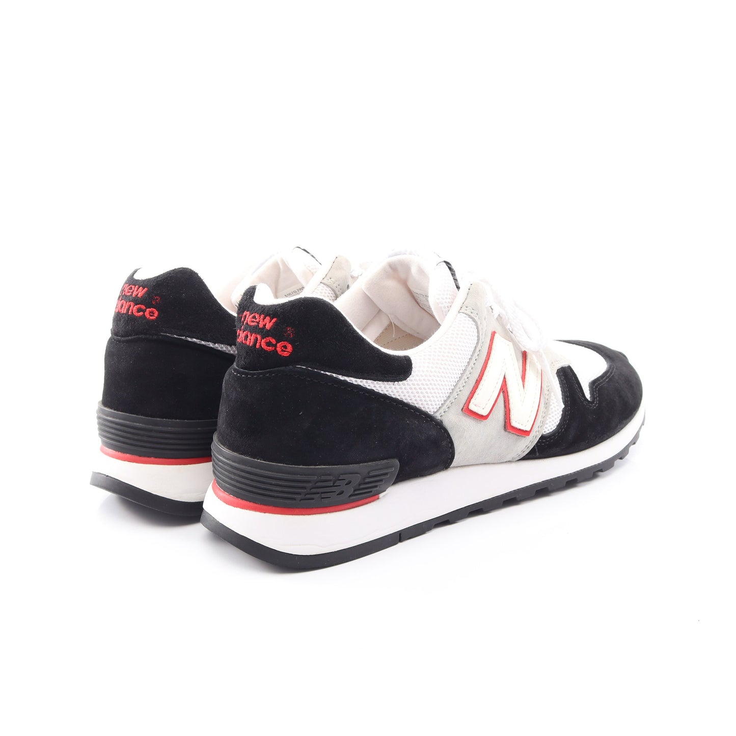 eYe COMME des GARCONS JUNYA WATANABE MAN × NEW BALANCE ローカットスニーカー スエード ファブリック グレー ホワイト ブラック アイコムデギャルソンジュンヤワタナベマン