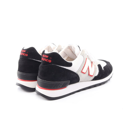 eYe COMME des GARCONS JUNYA WATANABE MAN × NEW BALANCE ローカットスニーカー スエード ファブリック グレー ホワイト ブラック アイコムデギャルソンジュンヤワタナベマン