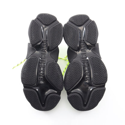 BALENCIAGA × adidas Triple S トリプルS ネオンカラー スニーカー レザー ファブリック グレー イエロー ブラック バレンシアガ シューズ BALENCIAGA