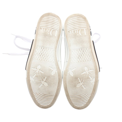 DIOR × Denim Tears B23 ハイカットスニーカー キャンバス ネイビー クリスチャンディオール
