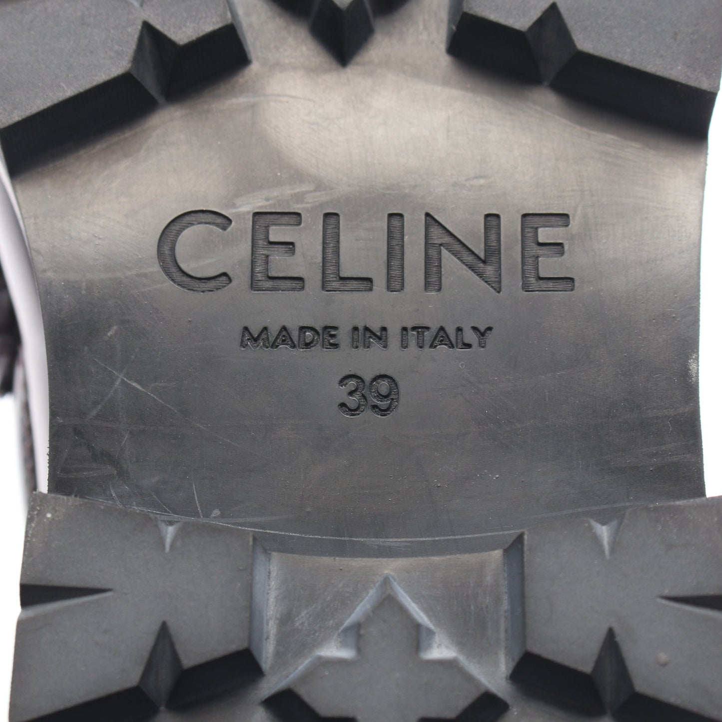 マーガレット トリオンフ ローファー レザー ダークブラウン セリーヌ シューズ CELINE