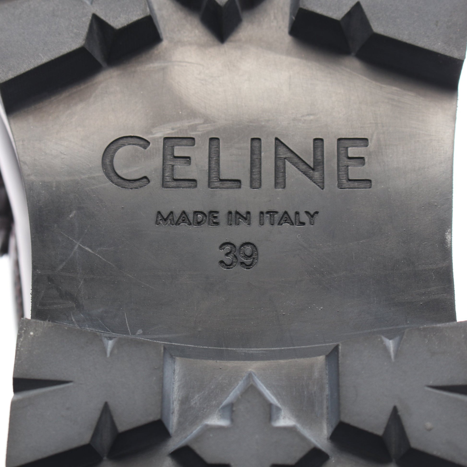 マーガレット トリオンフ ローファー レザー ダークブラウン セリーヌ シューズ CELINE