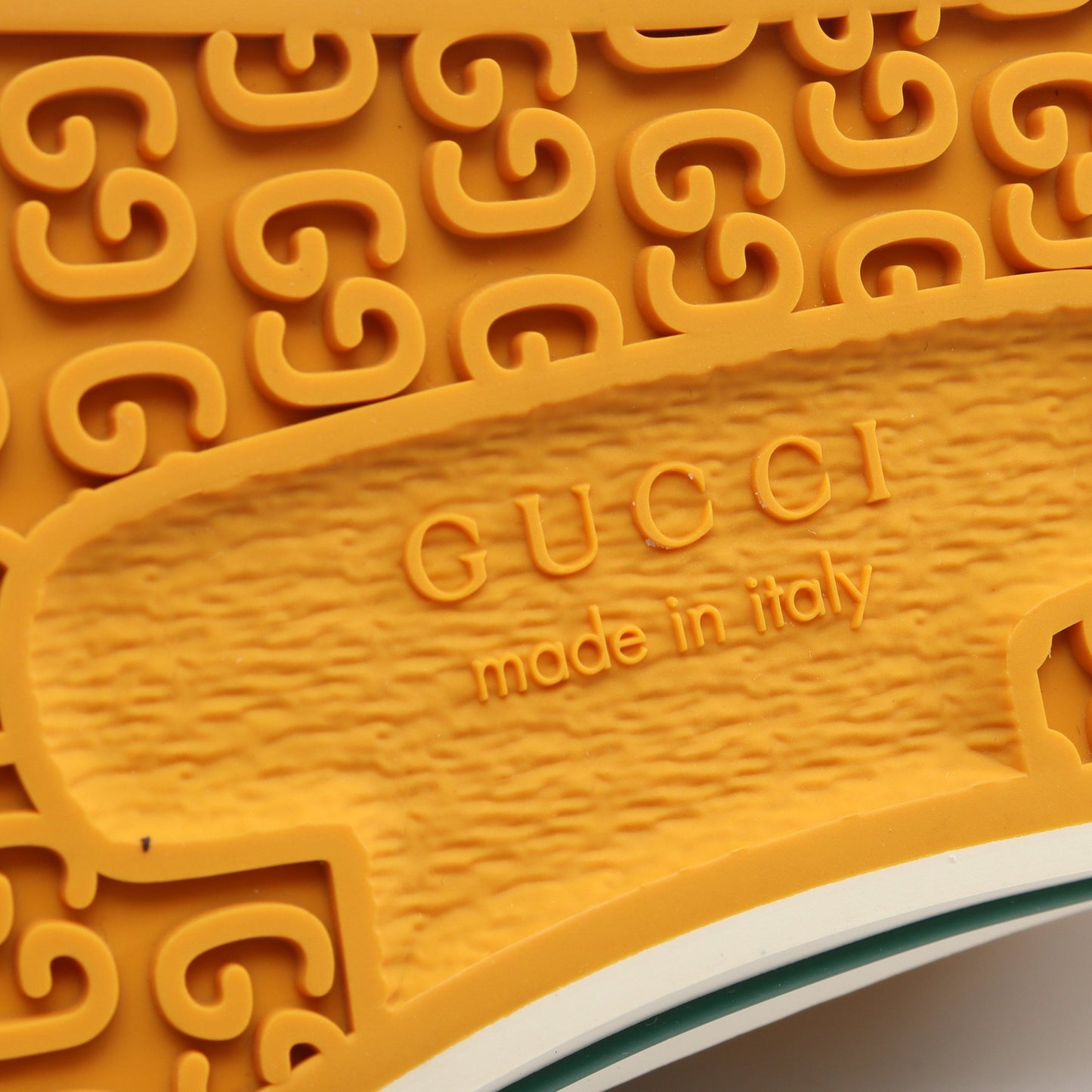 GUCCI TENNIS 1977 ジャンボGG スニーカー キャンバス イエロー ブラック マルチカラー グッチ