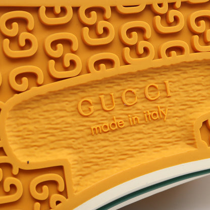 GUCCI TENNIS 1977 ジャンボGG スニーカー キャンバス イエロー ブラック マルチカラー グッチ
