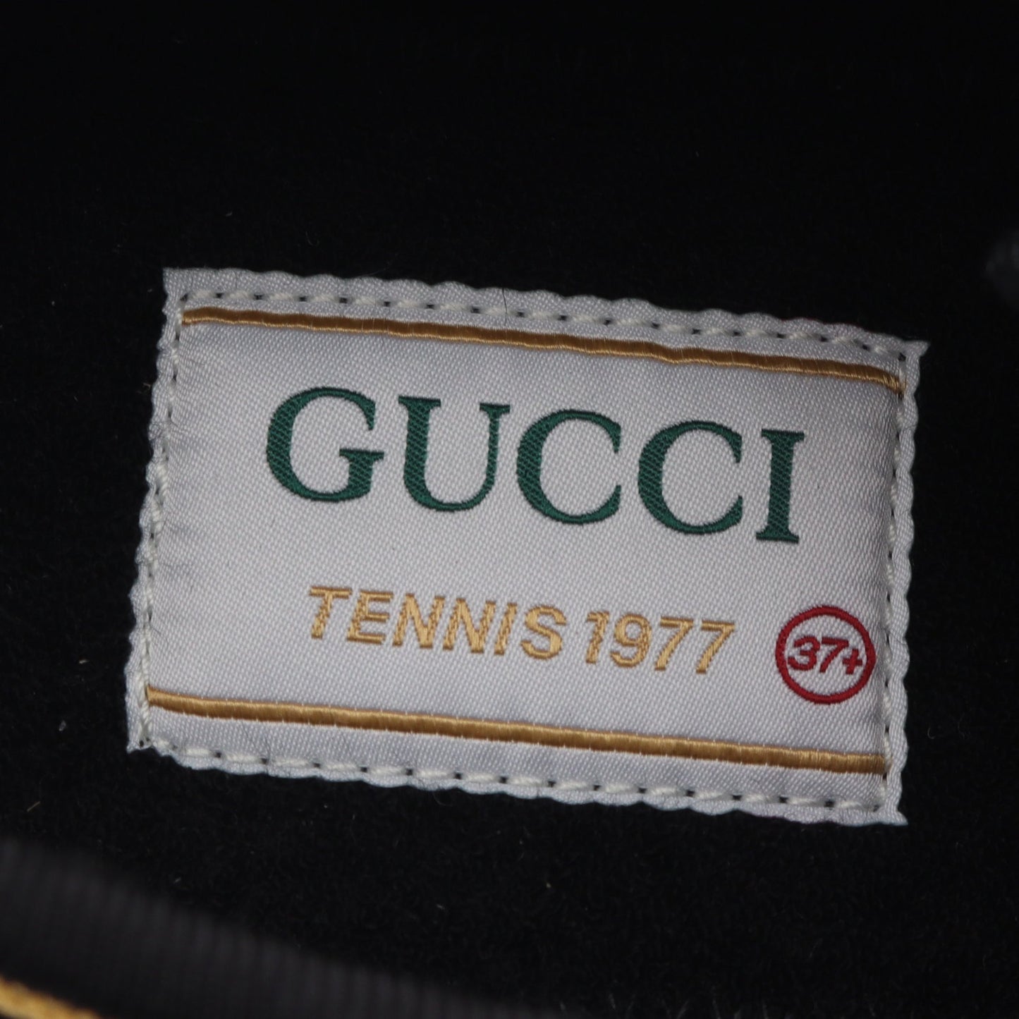 GUCCI TENNIS 1977 ジャンボGG スニーカー キャンバス イエロー ブラック マルチカラー グッチ