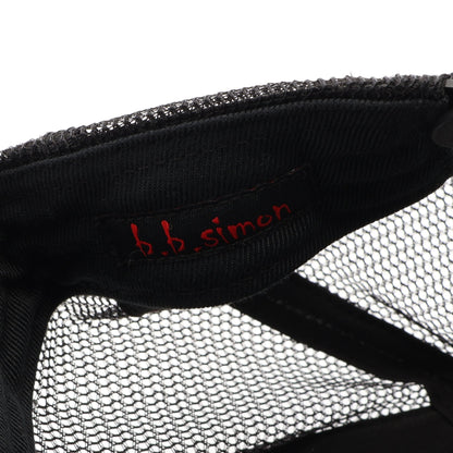 Supreme × B.BSIMON スタッズ付き キャップ 帽子 コットン ブラック シュプリーム