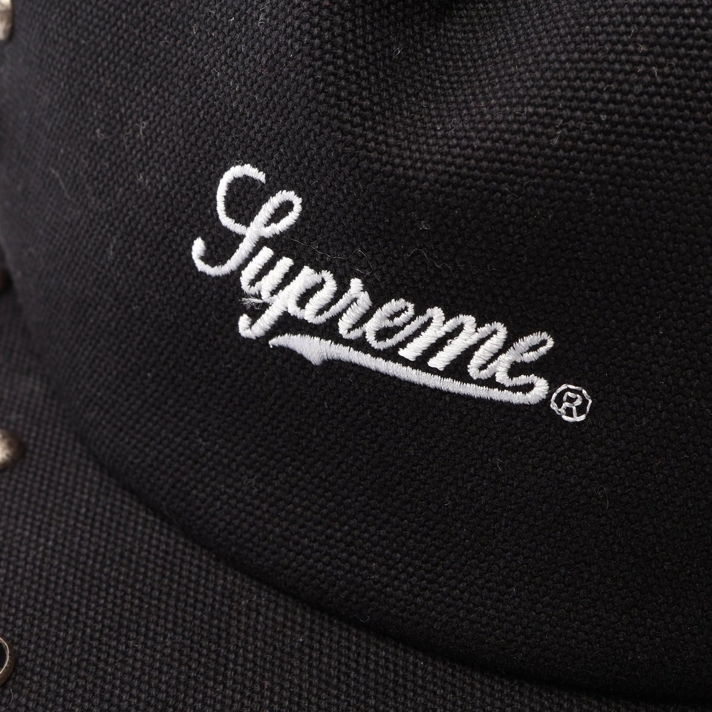 Supreme × B.BSIMON スタッズ付き キャップ 帽子 コットン ブラック シュプリーム
