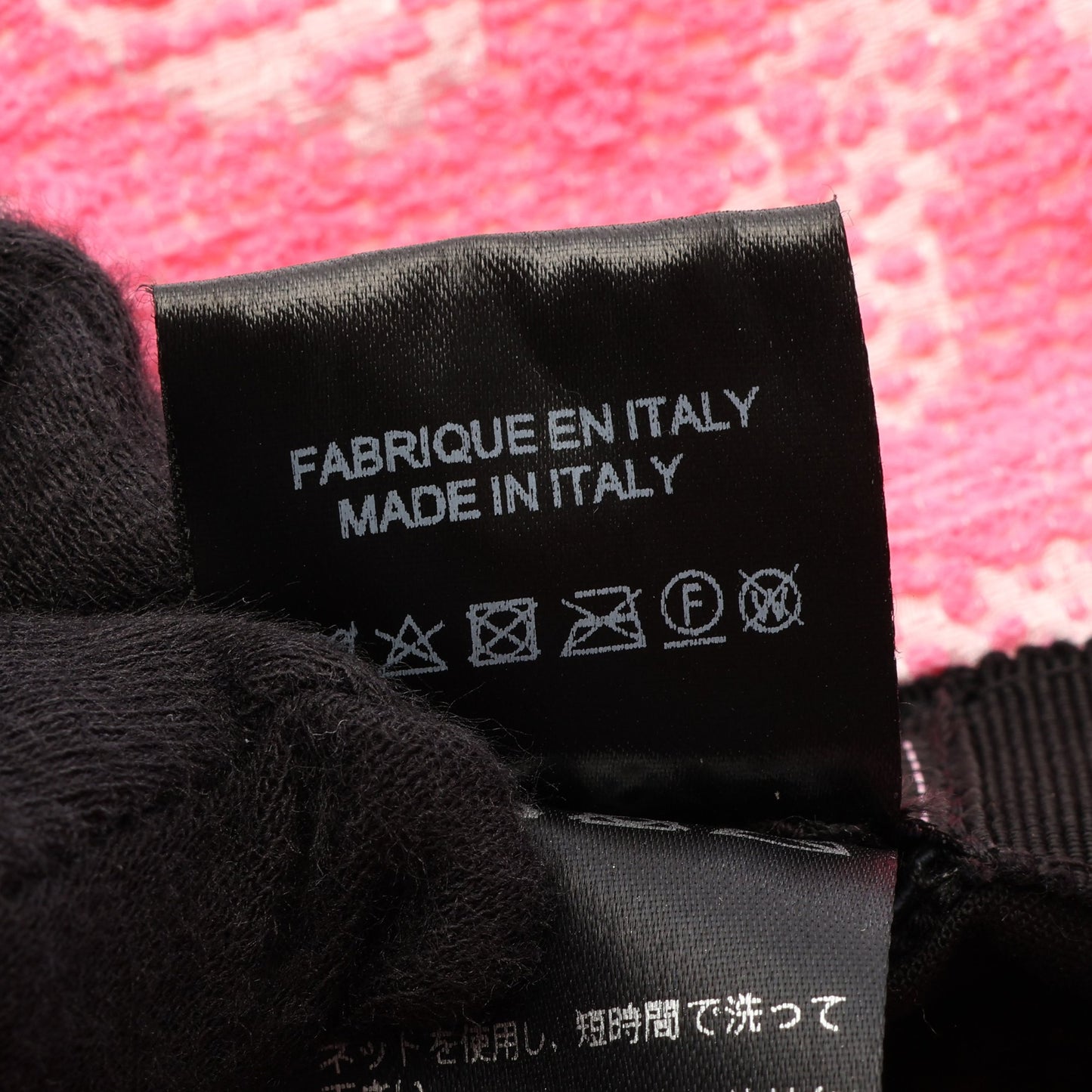 ココマーク バケット ハット 帽子 コットン シルク ピンク ホワイト シャネル