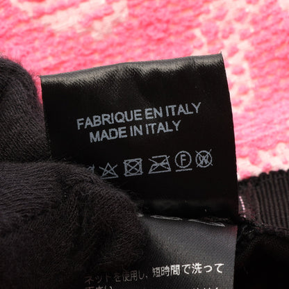 ココマーク バケット ハット 帽子 コットン シルク ピンク ホワイト シャネル