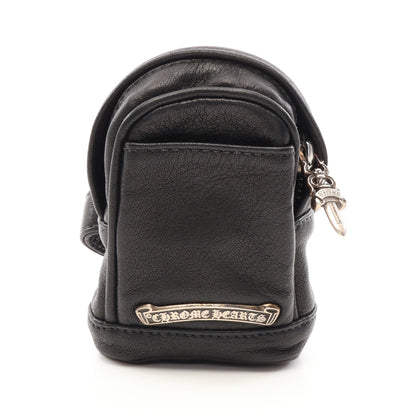 WRISTHER BACK PACK ミニポーチ ブレスレット レザー ブラック クロムハーツ
