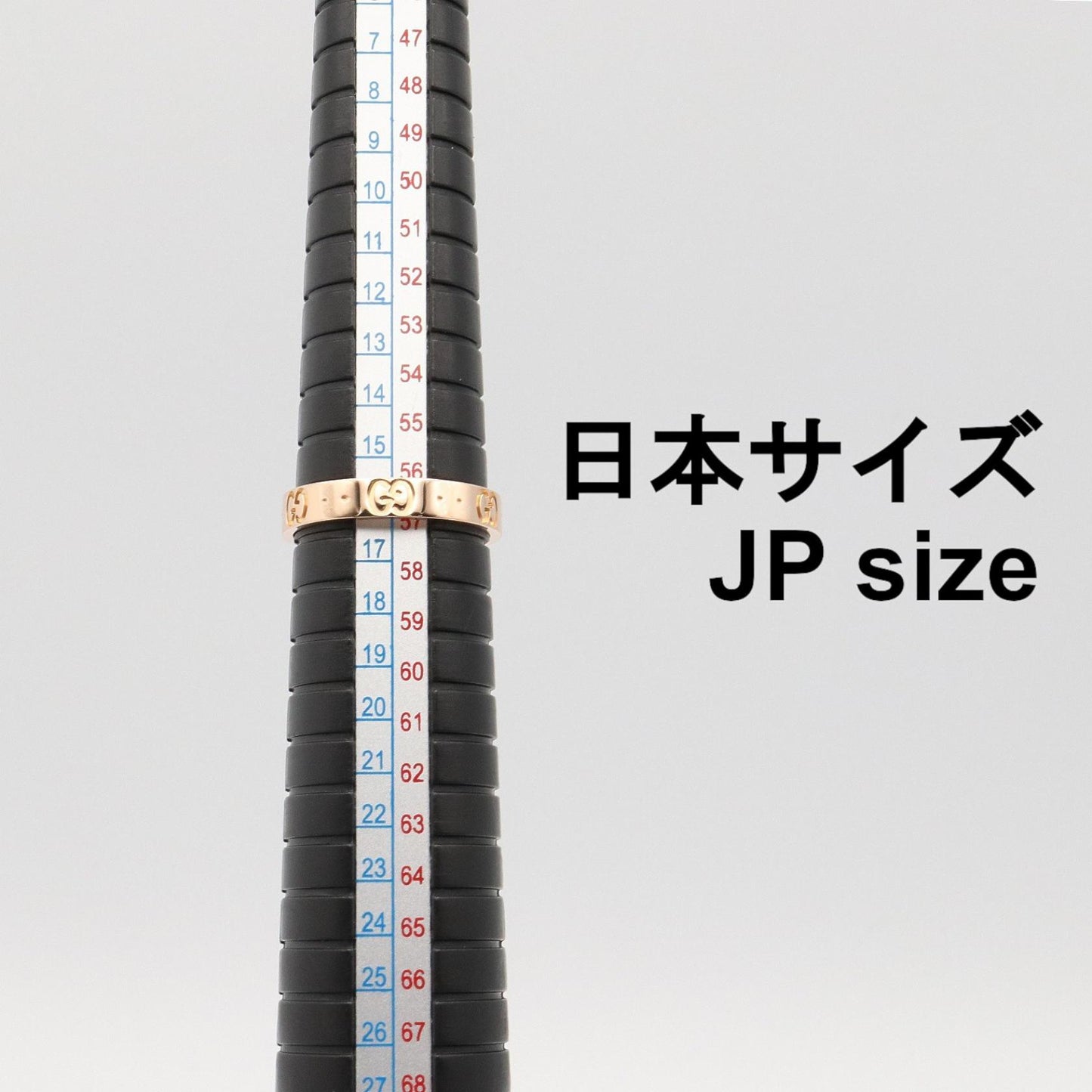 アイコン リング スリム リング 指輪 K18PG ゴールド ピンクゴールド グッチ