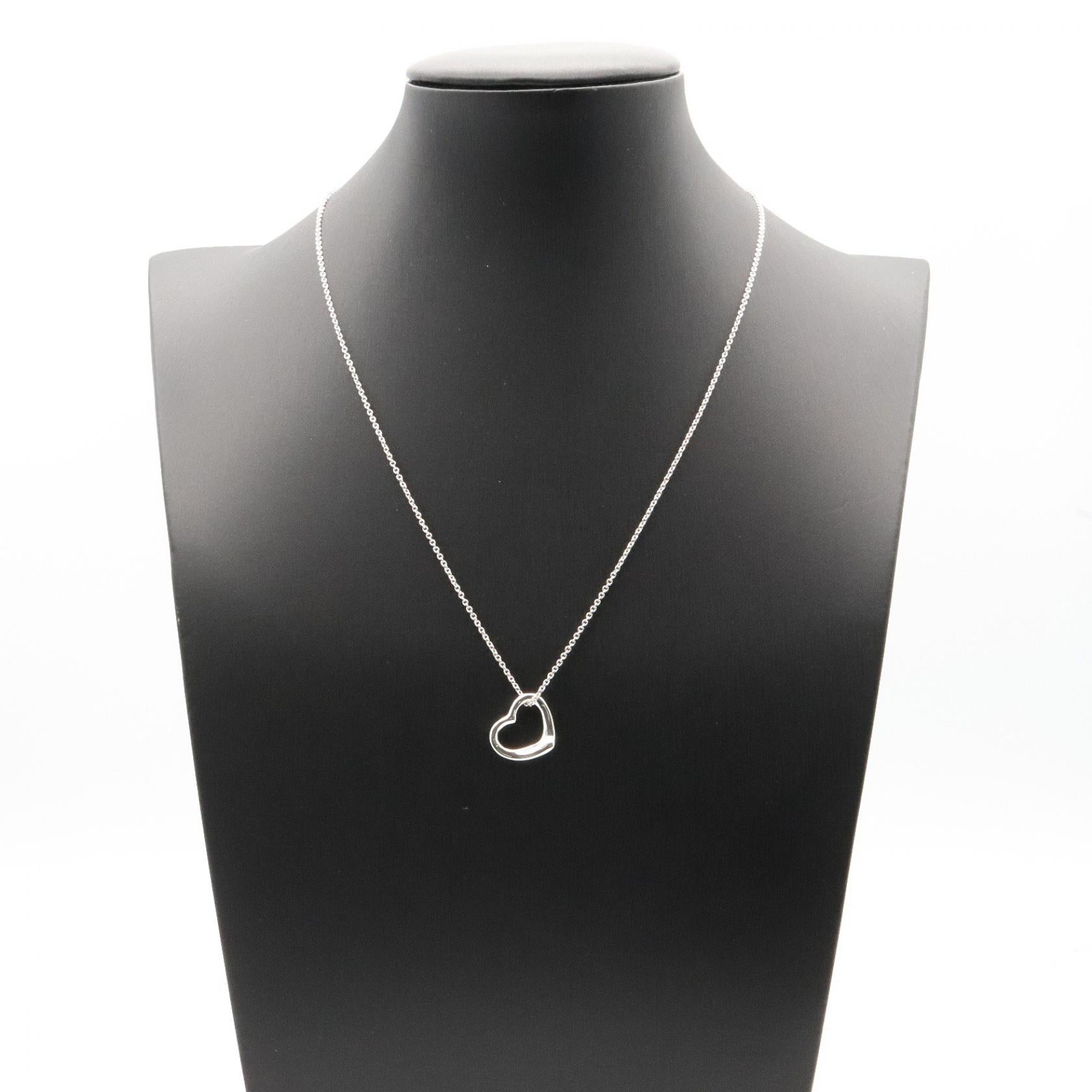 オープンハート ネックレス ネックレス SV925 シルバー ティファニー アクセサリー TIFFANY & Co.