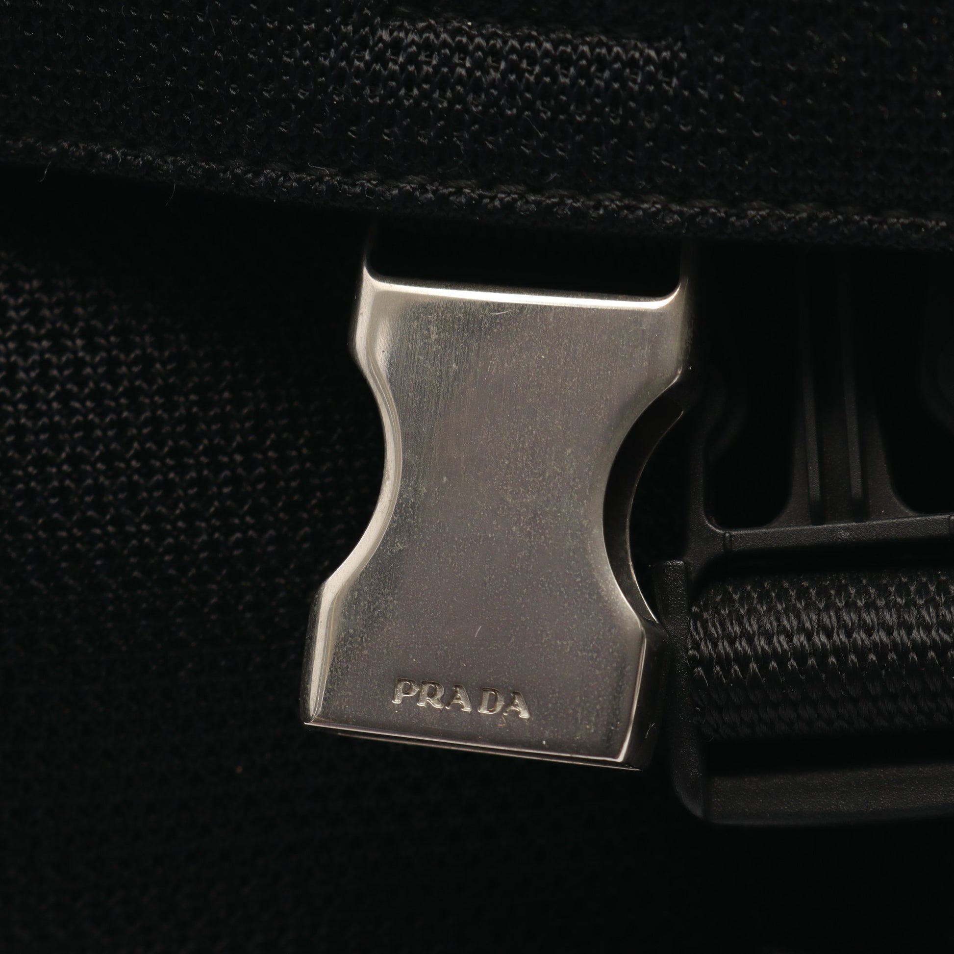 ショルダーバッグ ファブリック ブラック プラダ バッグ PRADA